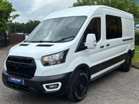 USED 2023 23 FORD TRANSIT 2.0 350 EcoBlue Leader 2.0 EBL L3 H2 Crew Cab 9 Seater Van Euro 6 (s/s) (130 ps) YOU BE HARD PUSHED TO FIND BETTER!!