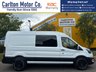 USED 2023 23 FORD TRANSIT 2.0 350 EcoBlue Leader 2.0 EBL L3 H2 Crew Cab 9 Seater Van Euro 6 (s/s) (130 ps) YOU BE HARD PUSHED TO FIND BETTER!!