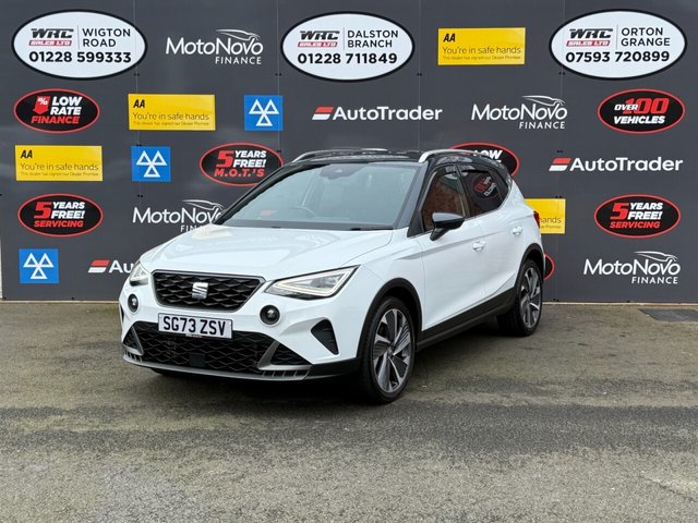 View our Seat Arona 1.0 TSI FR Sport SUV 5dr Petrol Manual Euro 6 (s/s) (110 ps)
