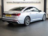 USED 2021 21 AUDI A6 SALOON 2.0 TDI 40 Black Edition Saloon 4dr Diesel S Tronic Euro 6 (s/s) (204 ps) STYLISH A6 IN SUPER CONDITION THROUGHOUT - COMES WITH A WELL DOCUMENTED  AUDI MAIN DEALER SERVICE HISTORY + VIRTUAL COCKPIT DIGITAL DASH DISPLAY + REAR VIEW CAMERA + MEMORY FUNCION + SATELLITE NAVIGATION + BANG AND OLUFSEN SPEAKER SYSTEM + APPLE CARPLAY / ANDROID AUTO + AMBIENT LIGHTING + APPS CONTROL / WIFI NETWORK + AUTOMATIC LED HEADLIGHTS + DAB DIGITAL RADIO + FLAT BOTTOM STEERING WHEEL + WIRELESS PHONE CHARGER + ELECTRIC ADJUSTABLE STEERING COLUMN + CRUISE CONTROL + ISOFIX POINTS