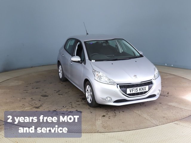 2015 PEUGEOT 208 1.2 VTi PureTech Active Hatchback 5dr Petrol Manual Euro 6 (82 ps)