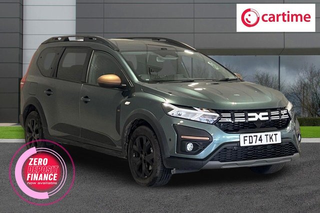 View our Dacia Jogger 1.6 Hybrid EXTREME MPV 5dr Petrol Hybrid Auto Euro 6 (s/s) (140 ps) Rear View Camera, Front / Rear Parking Sensors, Heated Front Seats, MediaNav With DAB Radio, 16In Alloys