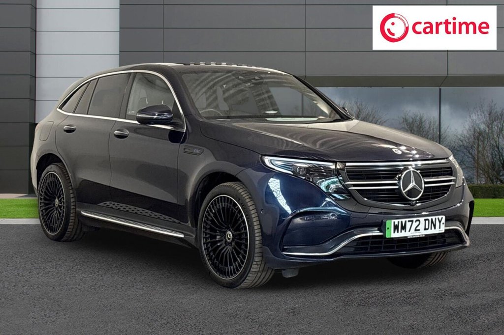 Blue 2023 Mercedes-Benz EQC All-wheel drive Automatic