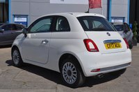 USED 2017 17 FIAT 500 1.2 Lounge Hatchback 3dr Petrol Manual Euro 6 (s/s) (69 bhp) Parking Sensors - Satellite Navigation - Bluetooth - DAB Radio