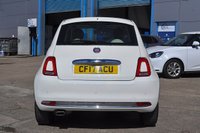 USED 2017 17 FIAT 500 1.2 Lounge Hatchback 3dr Petrol Manual Euro 6 (s/s) (69 bhp) Parking Sensors - Satellite Navigation - Bluetooth - DAB Radio