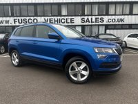 USED 2021 SKODA KAROQ 1.0 TSI SE SUV 5dr Petrol Manual Euro 6 (s/s) (110 ps) APPLE CARPLAY, ANDROID AUTO, PARKING SENSORS