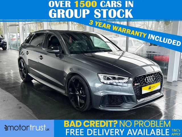 View our Audi Rs3 range