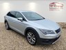 USED 2016 16 SEAT LEON 2.0 TDI X-PERIENCE SE Technology Sport Tourer 5dr Diesel DSG 4WD Euro 6 (s/s) (184 ps) AUTOMATIC+LONG MOT UNTIL 12.03.2027+SATELLITE NAVIGATION SYSTEM+BLUETOOTH CONNECTION+DUAL ZONE CLIMATE CONTROL AIR-CONDITIONING+LUXURIOUS HEATED LEATHER UPHOLSTERY+AUTOMATIC HEADLIGHT ACTIVATION+RAIN-SENSING WINDSCREEN WIPERS+PARKING ASSISTANCE+TOWBAR+METALLIC 'ICE SILVER' PAINT+18 INCH X-PERIENCE MACHINED ALLOY WHEELS.