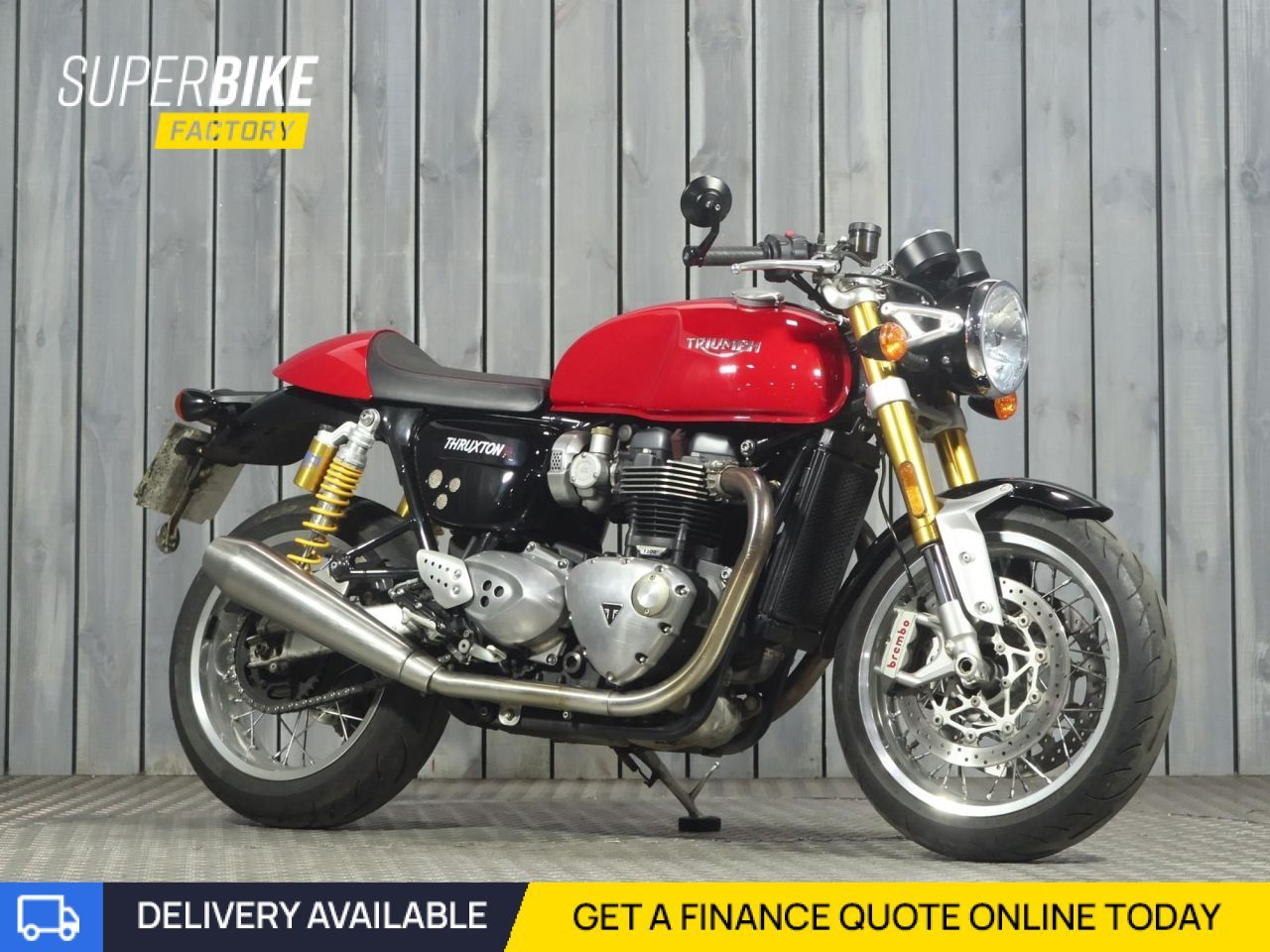 TRIUMPH THRUXTON 1200 RTHRUXTON 1200 R