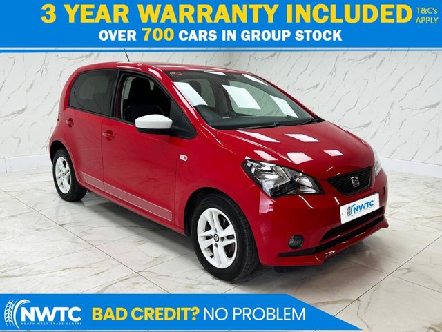 View our Seat Mii 1.0 12v Design Mii Hatchback 5dr Petrol Manual Euro 6 (60 ps) 1 FORMER OWNER! 