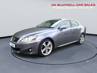 USED 2012 12 LEXUS IS 2.5 250 V6 Advance Saloon 4dr Petrol Auto Euro 5 (208 ps) NAV+R.CAMERA+LEATHER+FSH+H.SEA