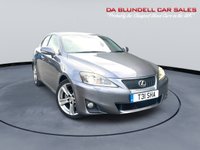 USED 2012 12 LEXUS IS 2.5 250 V6 Advance Saloon 4dr Petrol Auto Euro 5 (208 ps) NAV+R.CAMERA+LEATHER+FSH+H.SEA