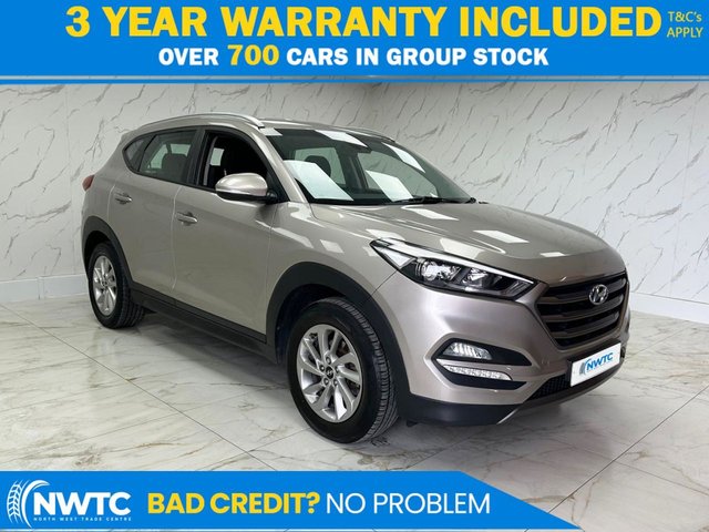 View our Hyundai Tucson 1.7 CRDi Blue Drive SE Nav SUV 5dr Diesel Manual Euro 6 (s/s) (116 ps) 1 FORMER OWNER! 