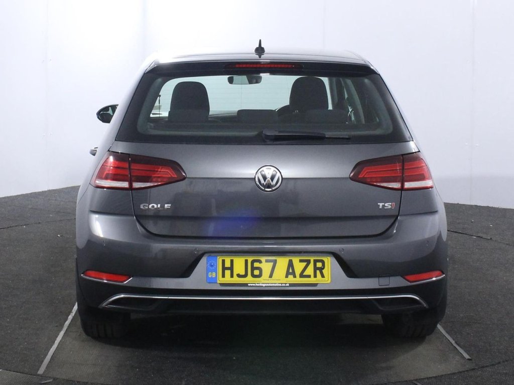USED 2017 67 VOLKSWAGEN GOLF 1.4 TSI BlueMotion Tech SE Nav Hatchback 5dr Petrol DSG Euro 6 (s/s) (125 ps) PADDLE SHIFT - ADAPTIVE CRUISE