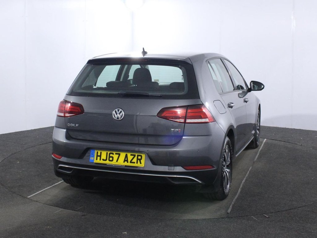 USED 2017 67 VOLKSWAGEN GOLF 1.4 TSI BlueMotion Tech SE Nav Hatchback 5dr Petrol DSG Euro 6 (s/s) (125 ps) PADDLE SHIFT - ADAPTIVE CRUISE