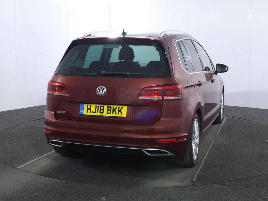 USED 2018 18 VOLKSWAGEN GOLF SV 1.5 TSI EVO GT MPV 5dr Petrol DSG Euro 6 (s/s) (150 ps) FULL SERVICE HISTORY - REAR CAM