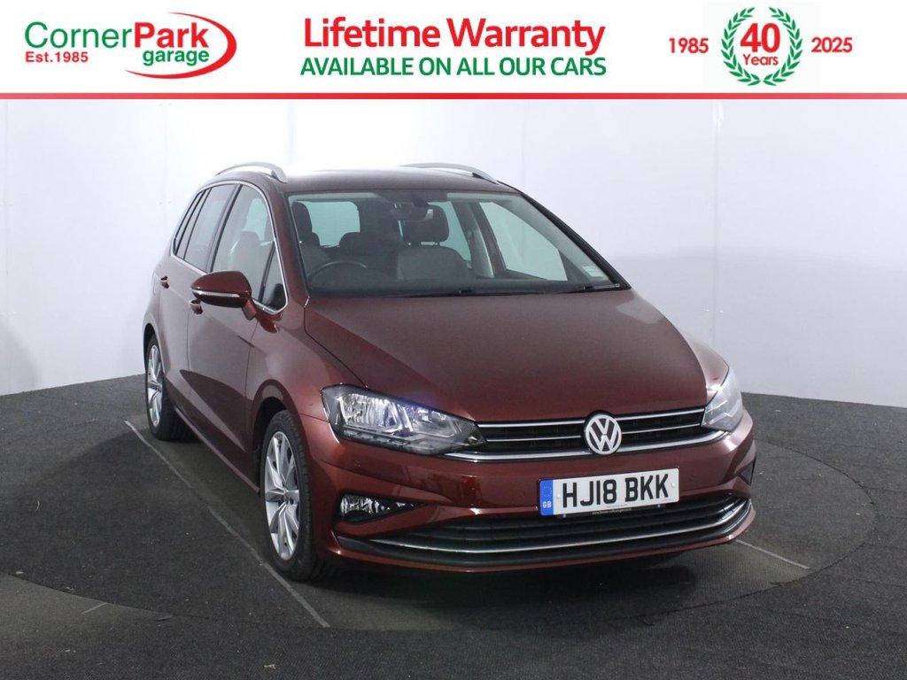 USED 2018 18 VOLKSWAGEN GOLF SV 1.5 TSI EVO GT MPV 5dr Petrol DSG Euro 6 (s/s) (150 ps) FULL SERVICE HISTORY - REAR CAM