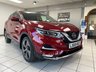 USED 2018 68 NISSAN QASHQAI 1.2 DIG-T Tekna SUV 5dr Petrol Manual Euro 6 (s/s) (115 ps) MAGNETIC RED METALLIC / BLACK TRIM / PANORAMIC GLASS ROOF / DUAL ZONE CLIMATE CONTROL / ELECTRIC WINDOWS / AUTO LIGHTS / WIPERS / CRUISE CONTROL / SPEED LIMITER / DAB TUNER / BOSE SPEAKERS / CD / AUX / USB / BLUETOOTH / SATNAV / 360 DEGREE CAMERAS / PARKING SENSORS / 19" ALLOYS / PRIVACY GLASS / MAIN DEALER SERVICE HISTORY / 7 SERVICES