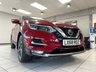 USED 2018 68 NISSAN QASHQAI 1.2 DIG-T Tekna SUV 5dr Petrol Manual Euro 6 (s/s) (115 ps) MAGNETIC RED METALLIC / BLACK TRIM / PANORAMIC GLASS ROOF / DUAL ZONE CLIMATE CONTROL / ELECTRIC WINDOWS / AUTO LIGHTS / WIPERS / CRUISE CONTROL / SPEED LIMITER / DAB TUNER / BOSE SPEAKERS / CD / AUX / USB / BLUETOOTH / SATNAV / 360 DEGREE CAMERAS / PARKING SENSORS / 19" ALLOYS / PRIVACY GLASS / MAIN DEALER SERVICE HISTORY / 7 SERVICES