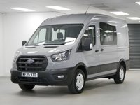 USED 2025 25 FORD TRANSIT 350 2.0 EBL 130 BHP L2 MEDIUM TREND CREWCAB 6 SEATER FACELIFT | 6 SEATER | AIR CON | L2 MEDIUM