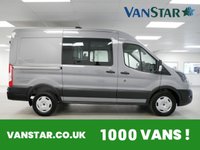 USED 2025 25 FORD TRANSIT 350 2.0 EBL 130 BHP L2 MEDIUM TREND CREWCAB 6 SEATER FACELIFT | 6 SEATER | AIR CON | L2 MEDIUM