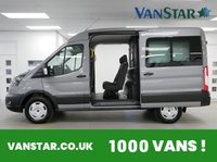 USED 2025 25 FORD TRANSIT 350 2.0 EBL 130 BHP L2 MEDIUM TREND CREWCAB 6 SEATER FACELIFT | 6 SEATER | AIR CON | L2 MEDIUM