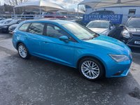 USED 2014 64 SEAT LEON 1.4 Petrol (TSI), SE Edition, Sports Tourer, 5 Door, Manual. FULL 12 MONTH MOT WITH EVERY CAR