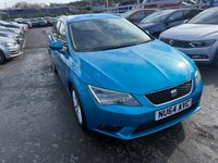 USED 2014 64 SEAT LEON 1.4 Petrol (TSI), SE Edition, Sports Tourer, 5 Door, Manual. FULL 12 MONTH MOT WITH EVERY CAR