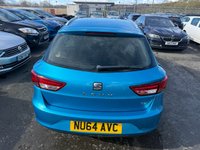 USED 2014 64 SEAT LEON 1.4 Petrol (TSI), SE Edition, Sports Tourer, 5 Door, Manual. FULL 12 MONTH MOT WITH EVERY CAR