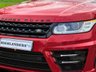 USED 2017 17 LAND ROVER RANGE ROVER SPORT 3.0 SD V6 AUTOBIOGRAPHY DYNAMIC LUMMA KIT BLACK PACK 7 SEATS OPEN PAN ROOF REAR ENTERTAINMENT HEAT & COOL SEATS SAT NAV TV REAR CAM STEPS 306 BHP REAR ENTERTAINMENT~HEAT+COOL SEATS