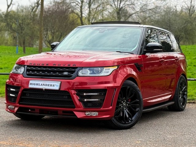 2017 17 Land Rover Range Rover Sport 3.0 SD V6 AUTOBIOGRAPHY DYNAMIC LUMMA KIT BLACK PACK 7 SEATS OPEN PAN ROOF REAR ENTERTAINMENT HEAT & COOL SEATS SAT NAV TV REAR CAM STEPS 306 BHP