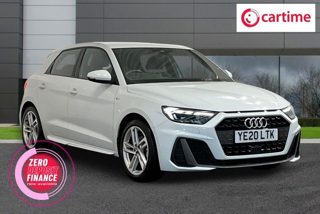 View our Audi A1 1.5 TFSI 35 S line Sportback 5dr Petrol S Tronic Euro 6 (s/s) (150 ps) Rear Parking Sensors, Audi Smartphone Interface, LED Interior Light Pack, Luggage Compartment Pack, 17In Alloys