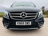 USED 2018 68 MERCEDES-BENZ V CLASS 2.2 V250d AMG Line G-Tronic+ Euro 6 (s/s) 5dr 8 Seat LWB STARLIGHT CEILING & TV