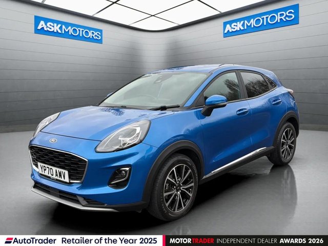 View our Ford Puma 1.0T EcoBoost Titanium SUV 5dr Petrol Manual Euro 6 (s/s) (125 ps)