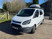 USED 2016 16 FORD TRANSIT CUSTOM 2.2 TDCi 270 ECOnetic Panel Van 5dr Diesel Manual L1 H1 (162 g/km, 98 bhp) CAMPER CONVERSION day van