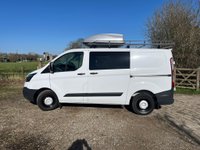 USED 2016 16 FORD TRANSIT CUSTOM 2.2 TDCi 270 ECOnetic Panel Van 5dr Diesel Manual L1 H1 (162 g/km, 98 bhp) CAMPER CONVERSION day van