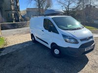 USED 2016 16 FORD TRANSIT CUSTOM 2.2 TDCi 270 ECOnetic Panel Van 5dr Diesel Manual L1 H1 (162 g/km, 98 bhp) CAMPER CONVERSION day van