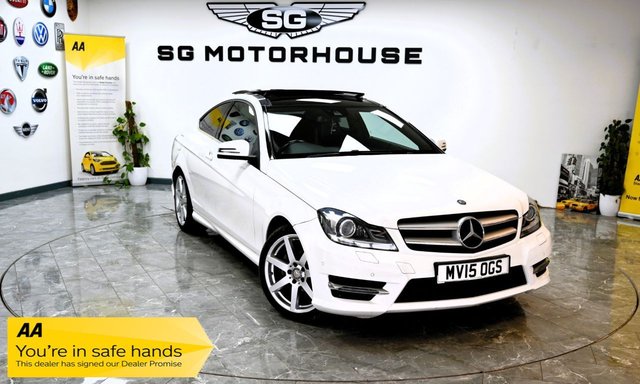 2015 C CLASS 1.6 C180 AMG SPORT EDITION COUPE 2DR PETROL G TRONIC EURO 6... photo