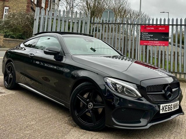 2017 66 MERCEDES-BENZ C-CLASS 2.1 C220d AMG Line (Premium Plus) Coupe 2dr Diesel G-Tronic+ Euro 6 (s/s) (170 ps) 