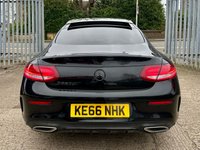USED 2017 66 MERCEDES-BENZ C-CLASS 2.1 C220d AMG Line (Premium Plus) Coupe 2dr Diesel G-Tronic+ Euro 6 (s/s) (170 ps) 