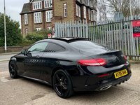 USED 2017 66 MERCEDES-BENZ C-CLASS 2.1 C220d AMG Line (Premium Plus) Coupe 2dr Diesel G-Tronic+ Euro 6 (s/s) (170 ps) 