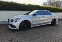USED 2018 68 MERCEDES-BENZ CLA 2.1 CLA220d AMG Line Night Edition Coupe 4dr Diesel 7G-DCT Euro 6 (s/s) (170 ps) 