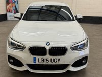 USED 2015 15 BMW 1 SERIES 2.0 118d M Sport Pro Nav Hatchback 5 Door Diesel Auto Euro 6 (s/s) (150 ps) 9 SERVICES TO 44,949 MILES