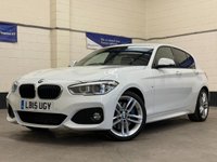 USED 2015 15 BMW 1 SERIES 2.0 118d M Sport Pro Nav Hatchback 5 Door Diesel Auto Euro 6 (s/s) (150 ps) 9 SERVICES TO 44,949 MILES