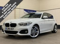 USED 2015 15 BMW 1 SERIES 2.0 118d M Sport Pro Nav Hatchback 5 Door Diesel Auto Euro 6 (s/s) (150 ps) 9 SERVICES TO 44,949 MILES