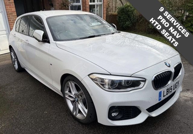 2015 1 SERIES 2.0 118D M SPORT PRO NAV HATCHBACK 5 DOOR DIESEL AUTO EURO... photo
