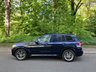 USED 2019 19 BMW X3 2.0 20d M Sport SUV 5dr Diesel Auto xDrive Euro 6 (s/s) (190 ps) CARBON BLACK, 19 INCH ALLOYS