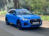 USED 2019 69 AUDI Q3 2.0 TDI 35 S line SUV 5dr Diesel Manual quattro Euro 6 (s/s) (150 ps) TURBO BLUE, HALF LEATHER