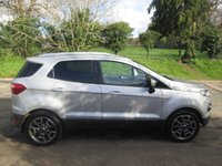 USED 2018 67 FORD ECOSPORT 1.0T EcoBoost Titanium SUV 5dr Petrol Manual Euro 6 (s/s) (125 ps) 2018 10 SERVICE STAMPS 2 KEYS