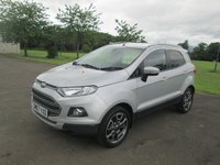 USED 2018 67 FORD ECOSPORT 1.0T EcoBoost Titanium SUV 5dr Petrol Manual Euro 6 (s/s) (125 ps) 2018 10 SERVICE STAMPS 2 KEYS